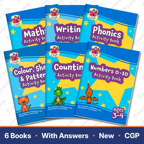 Preschool activity books - preschool, maths
