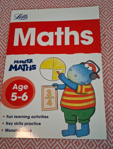 New letts monster maths age - monster, (age