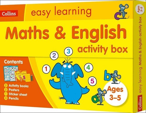 Maths and english activity - english, box