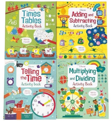Usborne maths activity - activity, series