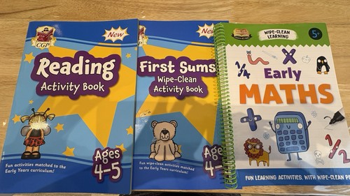 Cgp maths and reading activity - maths,